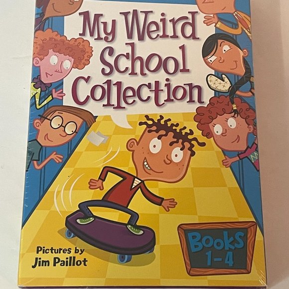 NEW/Sealed My Weird School Collection: Paperback Chapter Books 1-4 by Dan Gutman - Picture 2 of 6